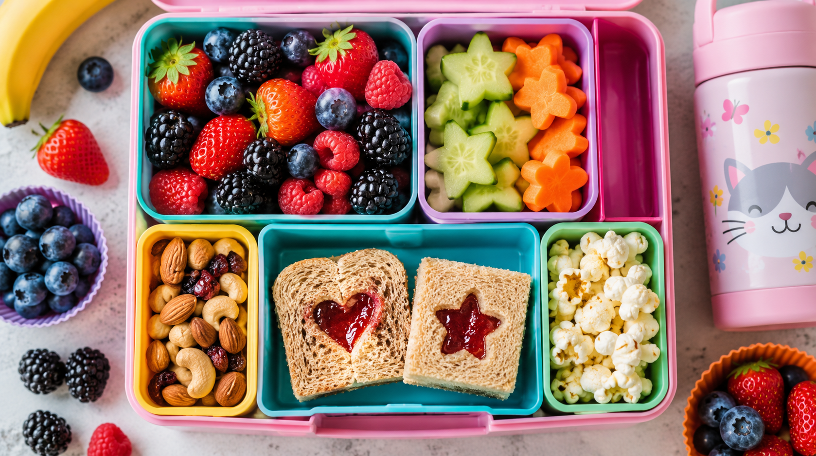 Best Healthy Snacks for Kids' Lunchboxes