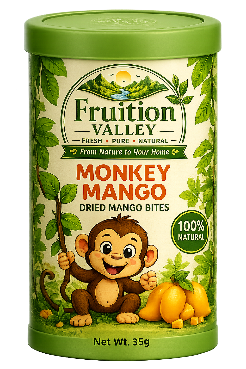 Monkey Mango – Dried Mango Bites